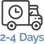 2-4 days delivery